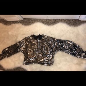 Metallic Blouse